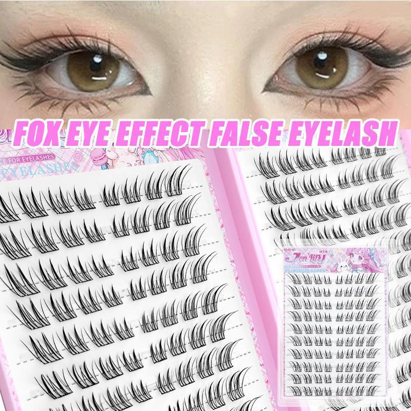 1 Box Natural Fox Eye Glue-Fre - False Eyelashes Natural avaliação e preço