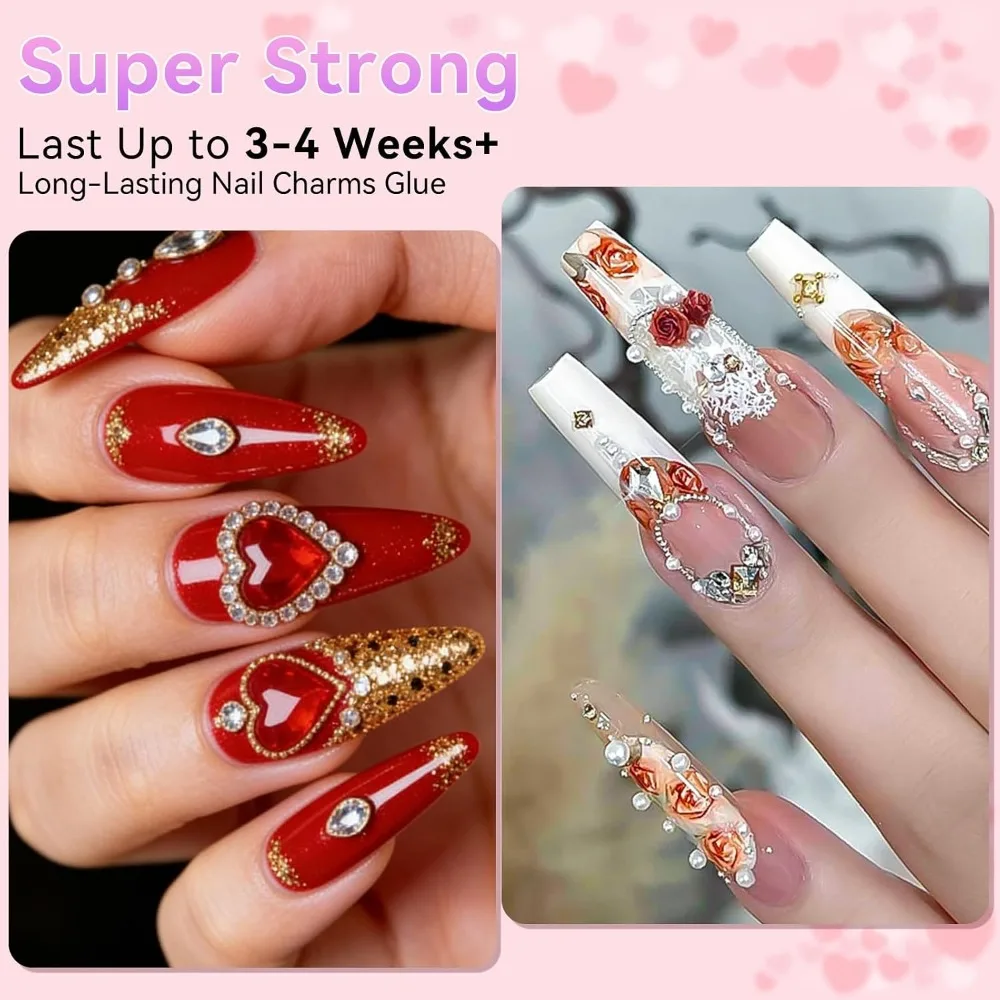 Professional Nail Art Glue Rhi - Uv Nail Lamp avaliação e preço