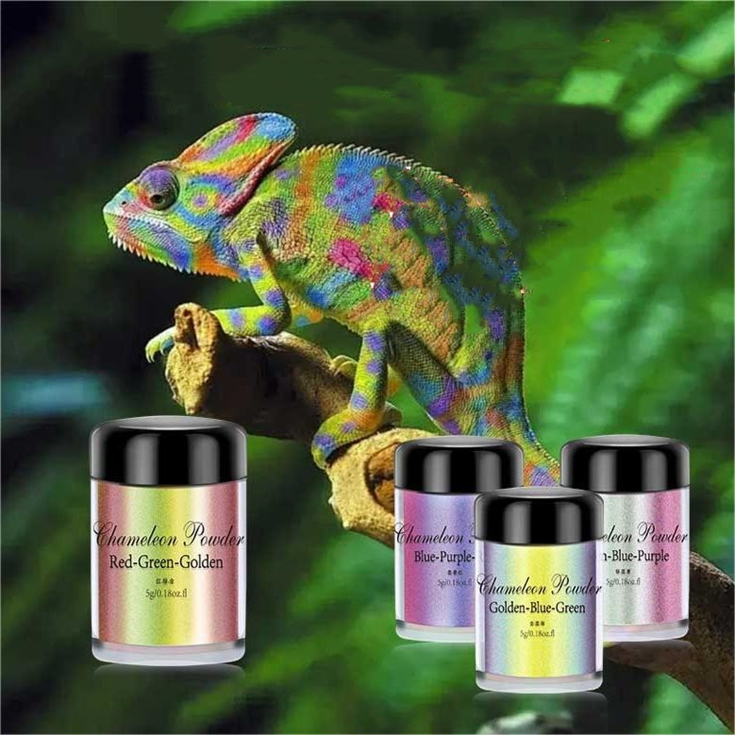 Mirror Chameleon Resin Pigment - Eyeshadow Glitter Pigment avaliação e preço