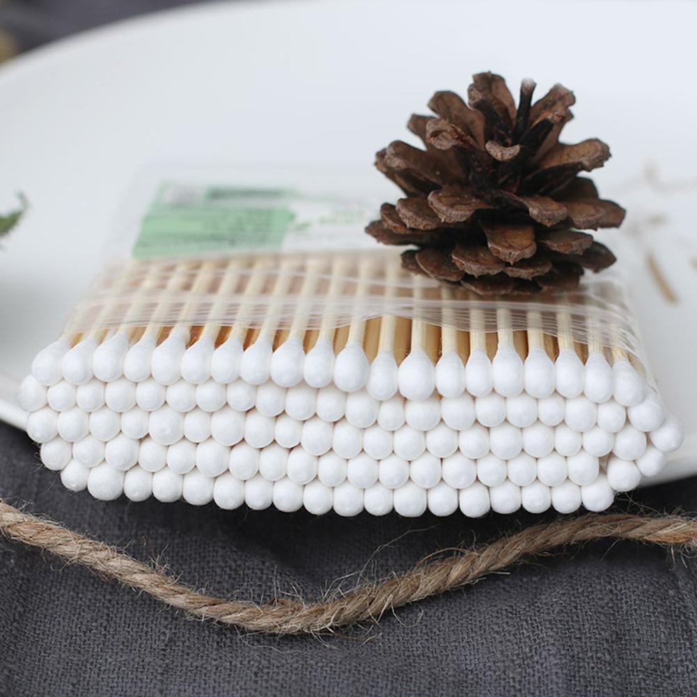 10/100pcs Disposable Cotton Sw - Beauty Makeup Remover avaliação e preço