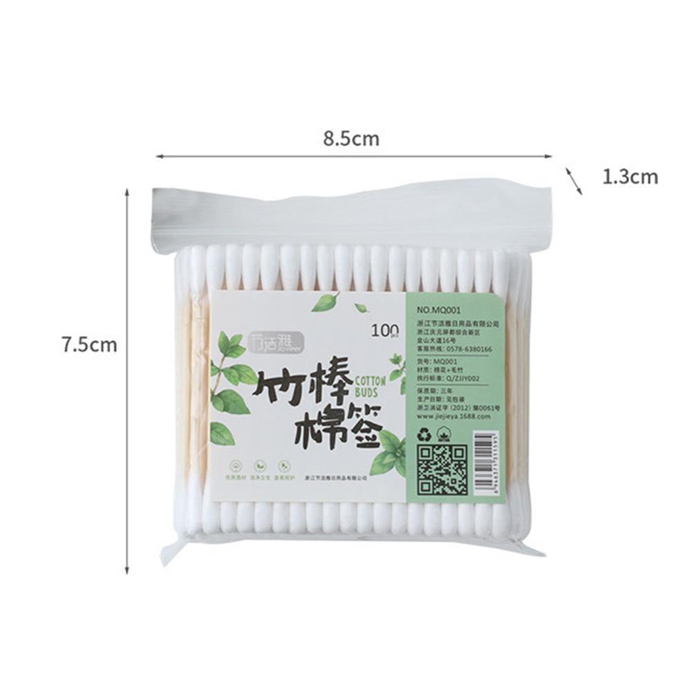 10/100pcs Disposable Cotton Sw - Beauty Makeup Remover avaliação e preço
