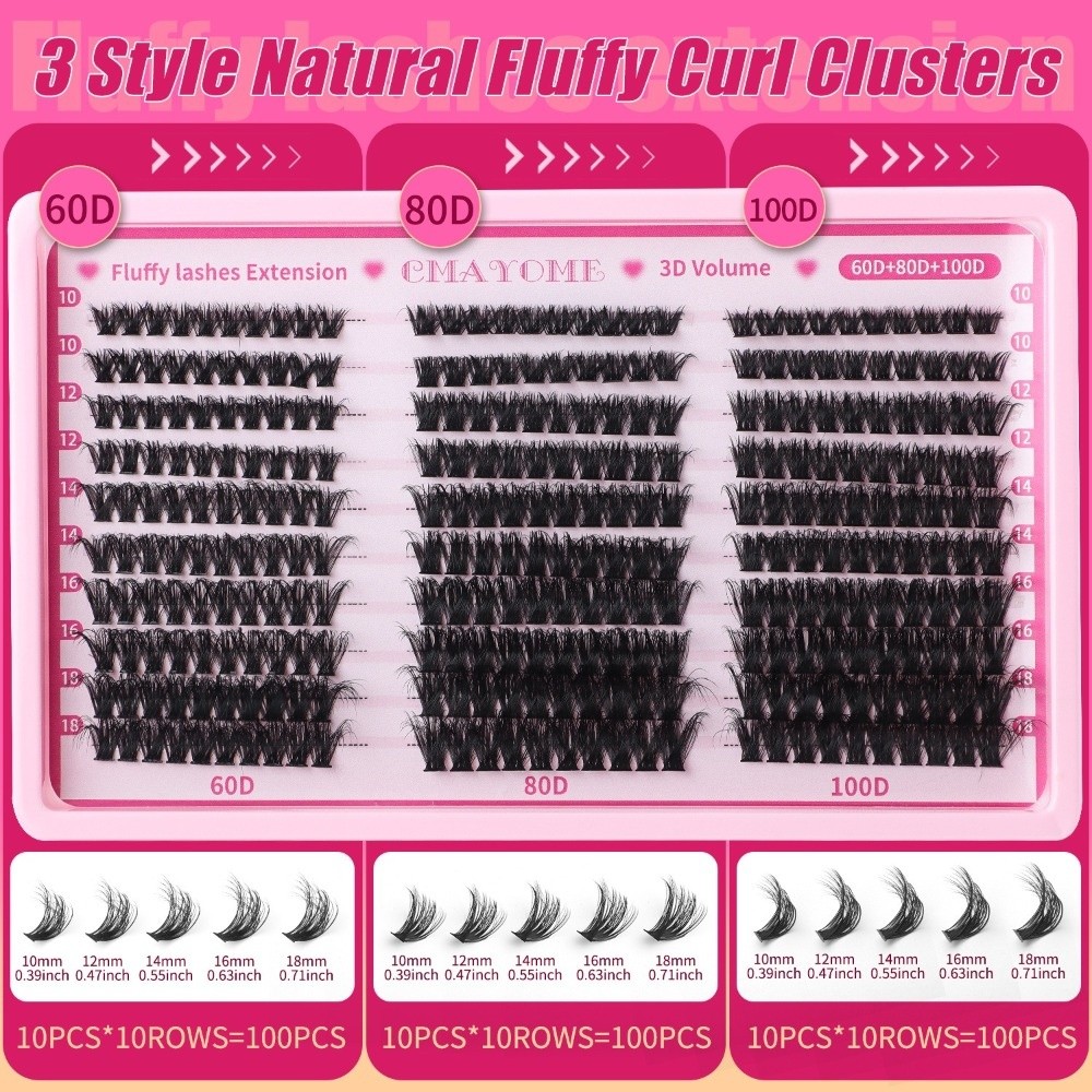 300Pcs Bond and Seal False Eye - False Eyelashes Natural avaliação e preço