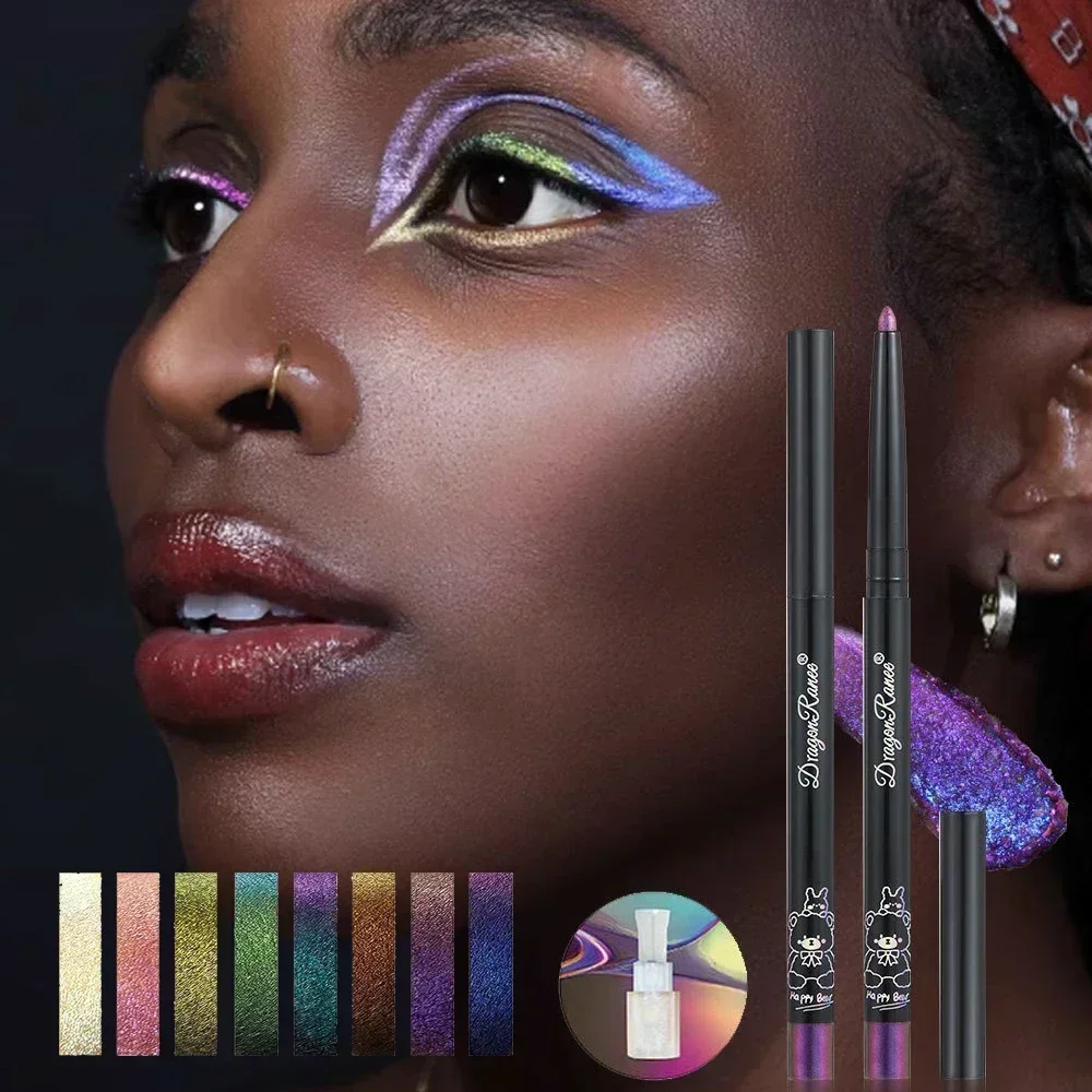 Multi Chrome Eye Liner Pen Las - Eyeshadow Glitter Pigment avaliação e preço
