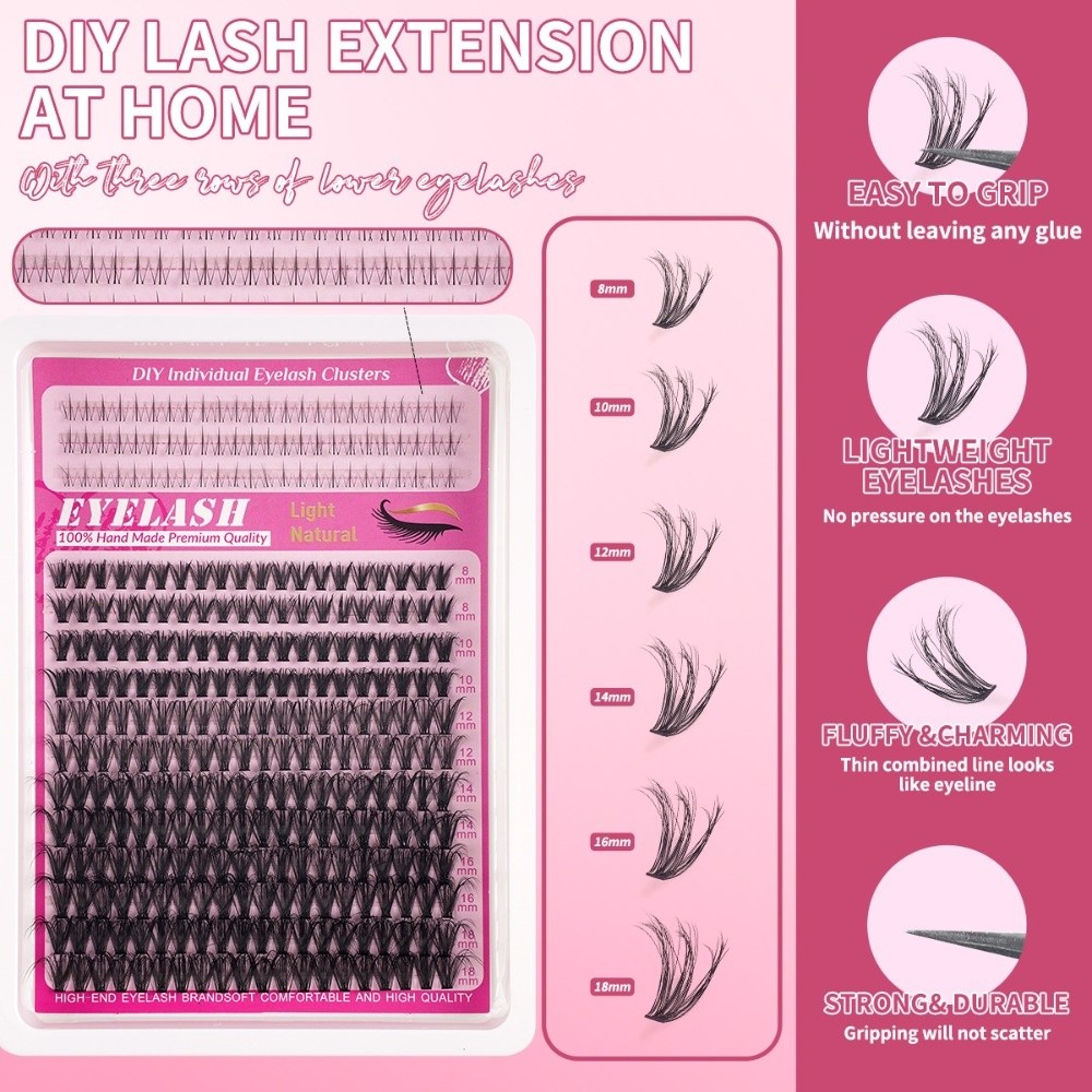 8-18mm Length False Eyelashes  - False Eyelashes Natural avaliação e preço