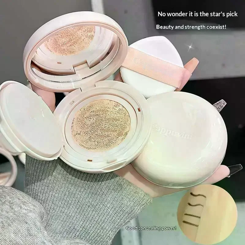 Cappuvini Air Cushion BB Cream - Concealer Full Coverage avaliação e preço