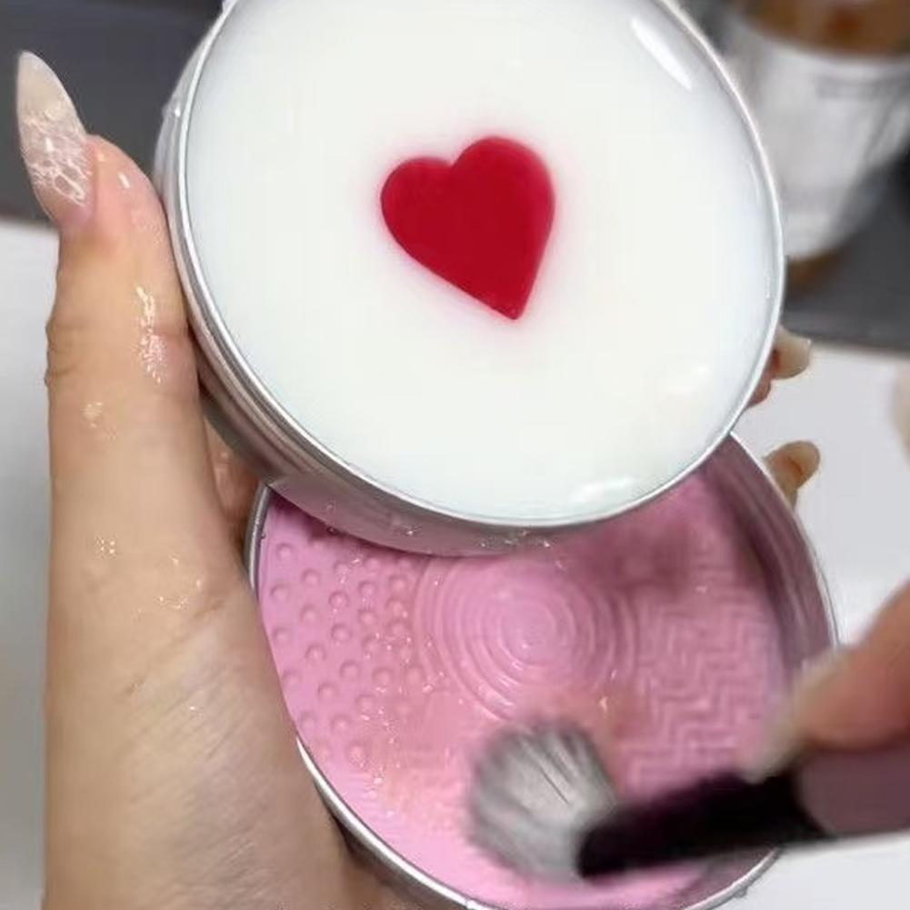 1set 50/100g Cute Heart Shaped - Cosmetic Sponge avaliação e preço