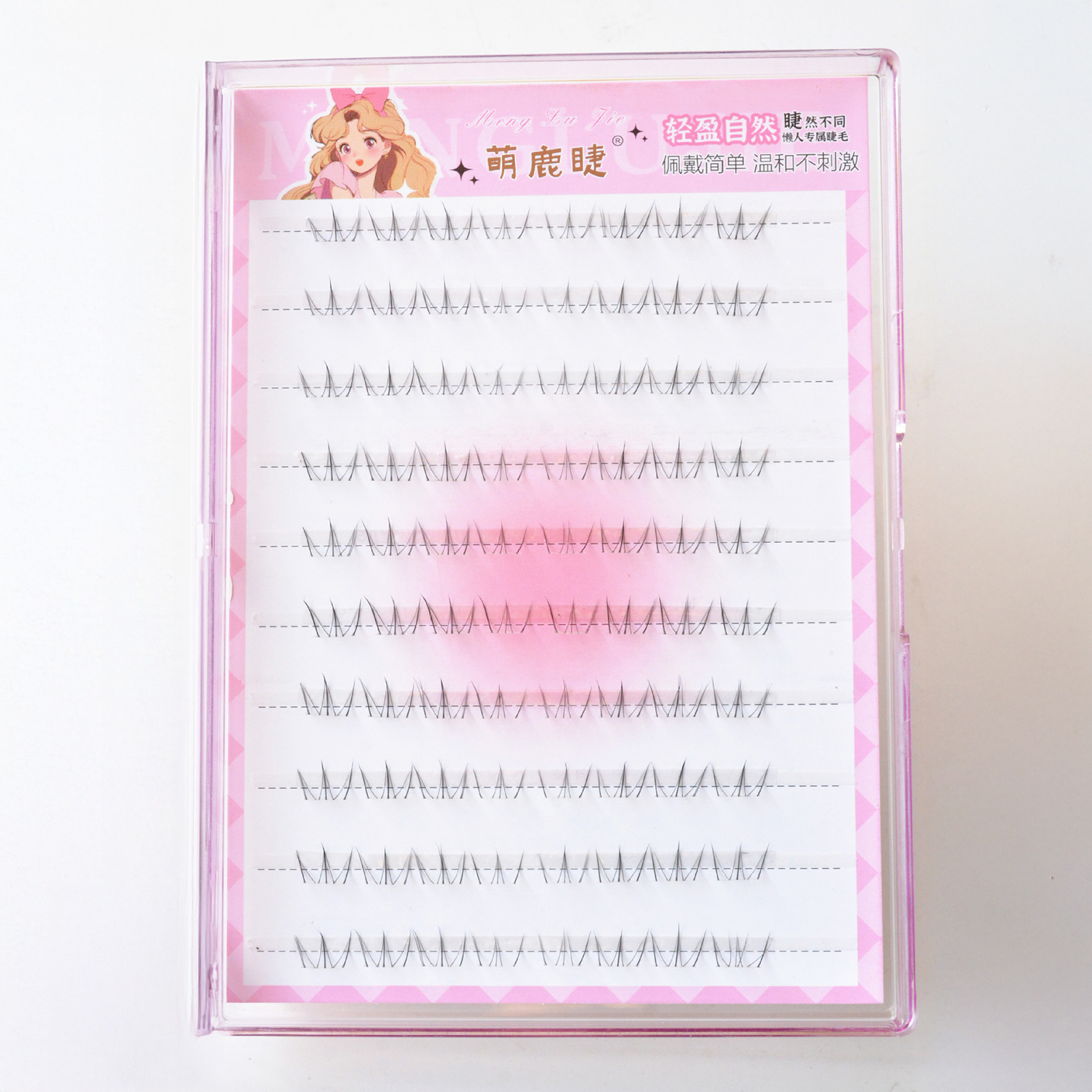 Cat's Eye Bottom Lashes Transp - False Eyelashes Natural avaliação e preço