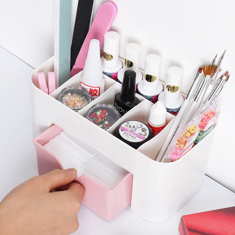 Nail Art Organizer Desktop Dra - Beauty Makeup Products avaliação e preço