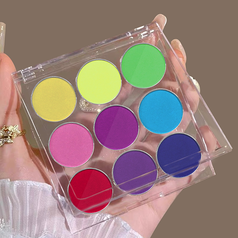 9 Colors/Box Solid Magic Mirro - Eyeshadow Glitter Pigment avaliação e preço