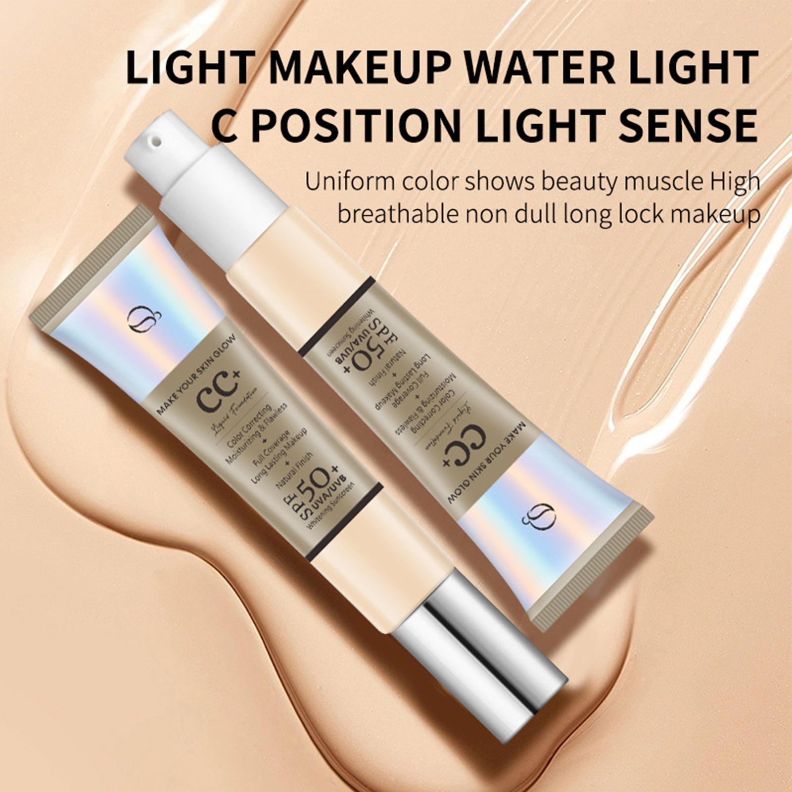CC Cream Foundation SPF 50 Sun - Beauty Makeup Foundation avaliação e preço