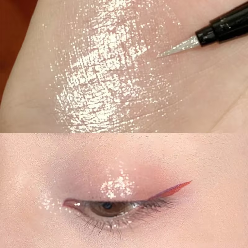 Highlighting Liquid Eyeliner,A - Eyeshadow Glitter Pigment avaliação e preço