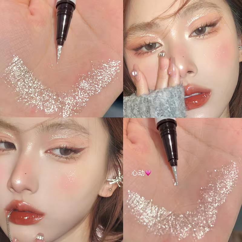 Highlighting Liquid Eyeliner,A - Eyeshadow Glitter Pigment avaliação e preço