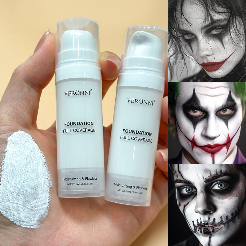 Halloween Liquid Goth White Ma - Beauty Makeup Foundation avaliação e preço