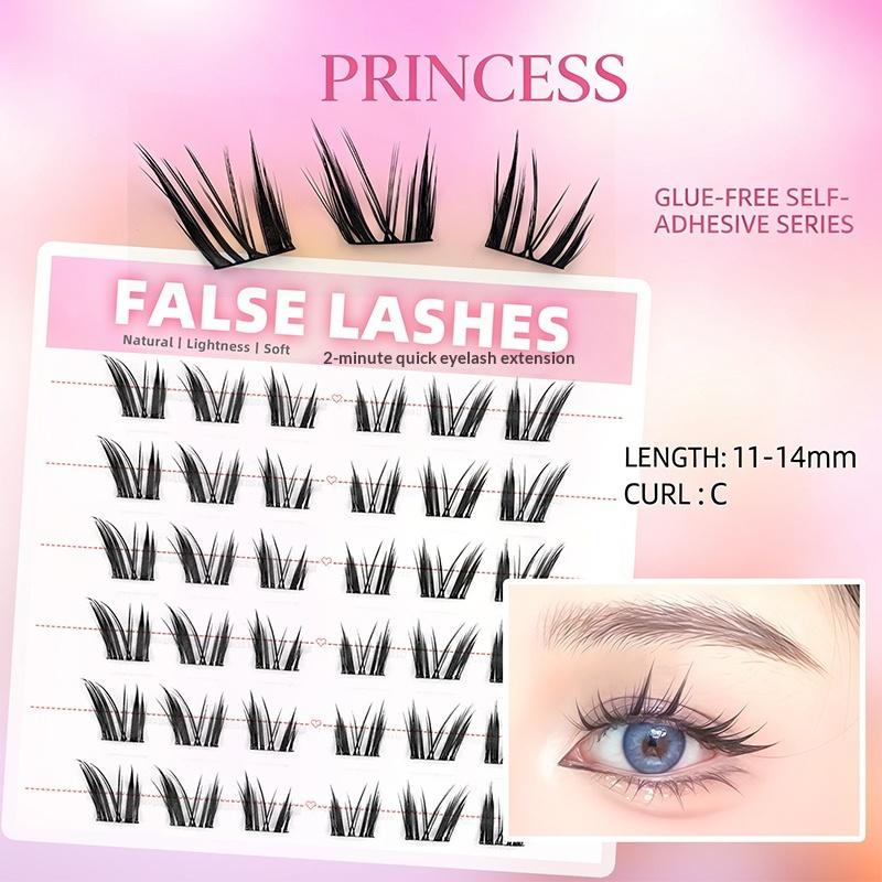 6 Rows Dense Natural False Eye - False Eyelashes Natural avaliação e preço