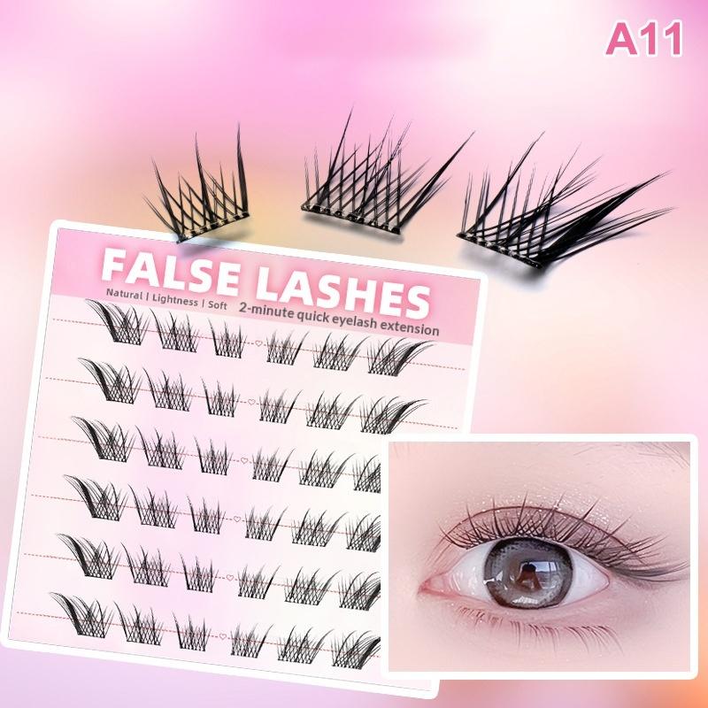 6 Rows Dense Natural False Eye - False Eyelashes Natural avaliação e preço